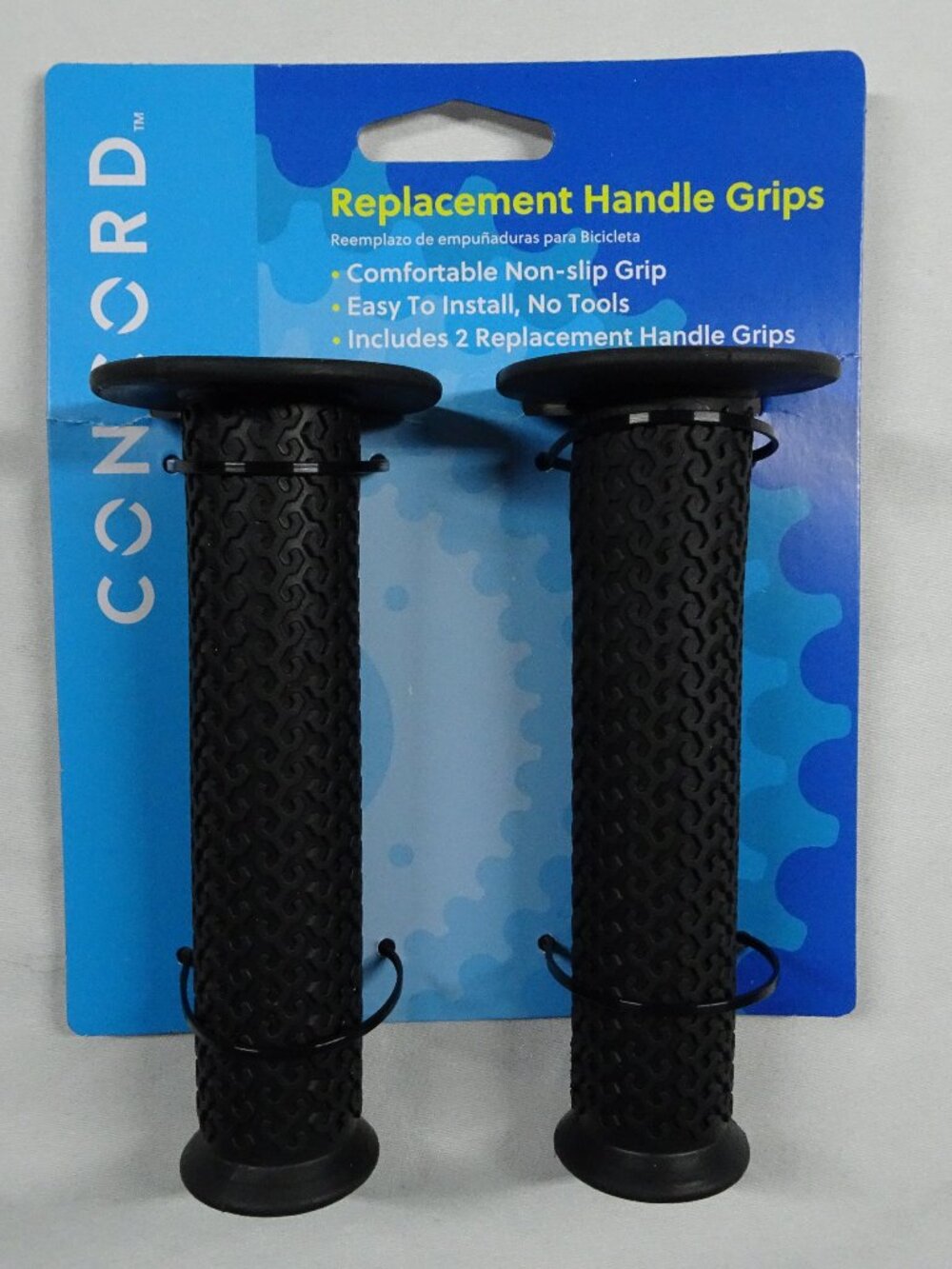 Concord Replacement Rubber Bicycle Handle Grips